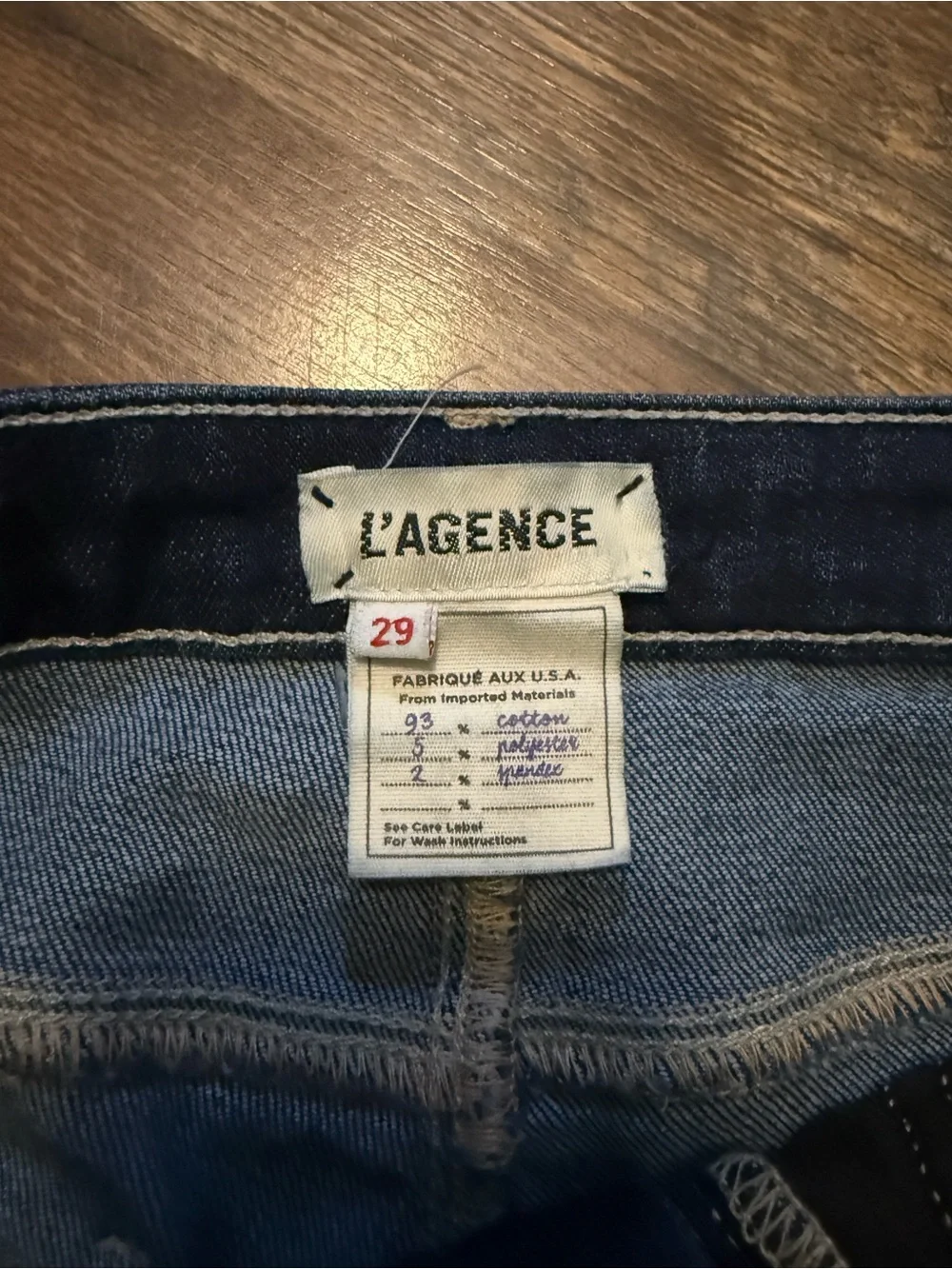 L'agence Margot High Rise Skinny Jeans Utica size 29